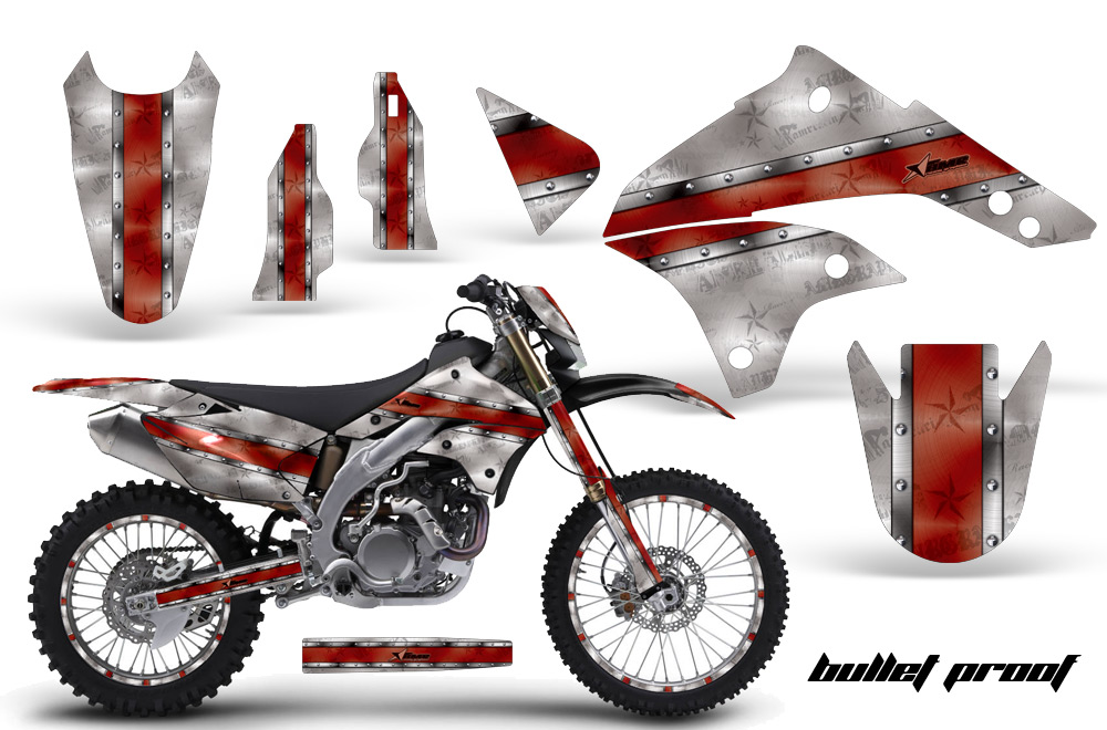 Kawasaki KLX 450 08-09 NP Graphic Kit BulletProof